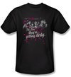 The Real L Word Shirt Dirty Adult Black T-Shirt Tee