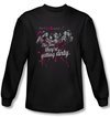 The Real L Word Shirt Dirty Black Long Sleeve T-Shirt Tee