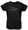 The Tudors Ladies Shirt The King And His Queen Black T-Shirt Tee