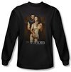 The Tudors Shirt Spilt Wine Black Long Sleeve T-Shirt Tee