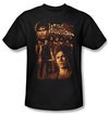 The Warriors Shirt 9 Warriors Adult Black Tee T-Shirt