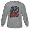 The Warriors Shirt Gang Long Sleeve Silver Tee T-Shirt