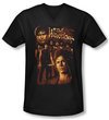 The Warriors Shirt Slim Fit V Neck 9 Warriors Black Tee T-Shirt