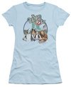 The Wizard Of Oz  Juniors Shirt We&#039;re Off To See Wizard Light Blue T-Shirt