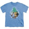 The Wizard Of Oz  Kids Shirt Emerald City Carolina Blue T-Shirt