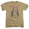 The Wizard Of Oz Shirt Put &#039;Em Up Cowardly Lion Heather Sand T-Shirt