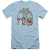 The Wizard Of Oz  Slim Fit Shirt We&#039;re Off To See Wizard Light Blue T-Shirt