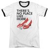 The Wizard Of Oz  There&#039;s No Place Like Home White Ringer Shirt