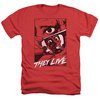 They Live Shirt Graphic Poster Heather Red T-Shirt