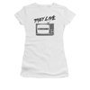 They Live Shirt Juniors Consume White Tee T-Shirt