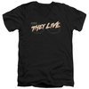 They Live  Slim Fit V-Neck Shirt Glasses Logo Black T-Shirt