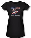 Three Stooges Junior Shirt Mission Accomplished Royal Tee T-Shirt