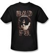 Three Stooges Kids Shirt Bad Moe Fo Funny Black Tee T-Shirt Youth