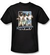 Three Stooges Kids Shirt Knuckleheads On Vacation Black T-shirt Youth