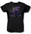 Three Stooges Ladies Shirt Shempin Black Tee T-Shirt