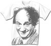 Three Stooges Larry Fine T-shirt - White