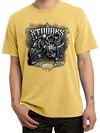 Three Stooges Shirt Bike Week Mens Pigment Dyed Tee T-Shirt