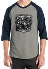 Three Stooges Shirt Bike Week Mens Raglan Tee T-Shirt