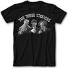 Three Stooges Shirt - Cheers Adult Black Tee