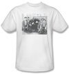 Three Stooges Shirt Hello Adult White Tee T-Shirt