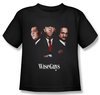 Three Stooges Shirt Kids Wiseguys Black Youth Tee T-Shirt