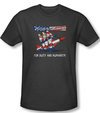 Three Stooges Shirt Mission Accomplished Adult Heather Royal Tee T-Shirt