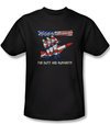 Three Stooges Shirt Mission Accomplished Adult Royal Tee T-Shirt