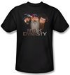 Three Stooges Shirt NYUK Dynasty Adult Black Tee T-Shirt