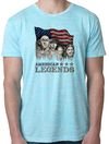 Three Stooges Shirt Rushmorons Mens Burnout Tee T-Shirt