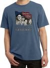 Three Stooges Shirt Rushmorons Mens Pigment Dyed Tee T-Shirt