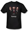 Three Stooges Shirt Wiseguys Adult Black Tee T-Shirt