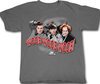 Three Stooges T-shirt Funny Woob Woob Woob Adult Grey Tee Shirt