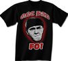 Three Stooges T-shirt Moe One Bad Mo Fo Adult Funny Black Tee Shirt