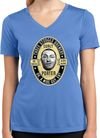 Three Stooges Tee Curly Porter Ladies Dry Wicking V-neck