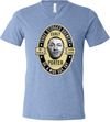 Three Stooges Tee Curly Porter Tri Blend V-neck