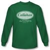 Tommy Boy Shirt Callahan Auto Long Sleeve Kelly Green Tee T-Shirt