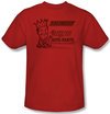 Tommy Boy Shirt Zalinsky Auto Adult Red Tee T-Shirt