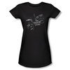 Twilight Zone Shirt Juniors Faces Black T-Shirt