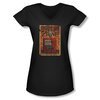 Twilight Zone Shirt Juniors V Neck Mystic Seers Black T-Shirt