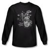 Twilight Zone Shirt On The WingLong Sleeve  Black Sweatshirt