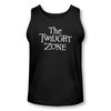 Twilight Zone Shirt Tank Top Logo Black Tanktop