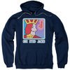 Twin Peaks Hoodie One Eyed Jacks Navy Blue Sweatshirt Hoody