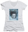 Twin Peaks Juniors V Neck Shirt Who Killed Laura White T-Shirt