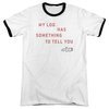 Twin Peaks My Log White Ringer Shirt