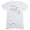 Twin Peaks Slim Fit Shirt My Log White T-Shirt