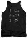 Twin Peaks Tank Top Coffee Log Fish Black Tanktop