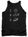 Twin Peaks Tank Top Pie Log Donut Black Tanktop