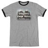 Twin Peaks Welcome Athletic Heather Ringer Shirt