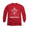 Underdog Shirt Outline Under Long Sleeve Red Tee T-Shirt