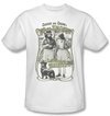 Up In Smoke Shirt Labrador Adult White Tee T-Shirt